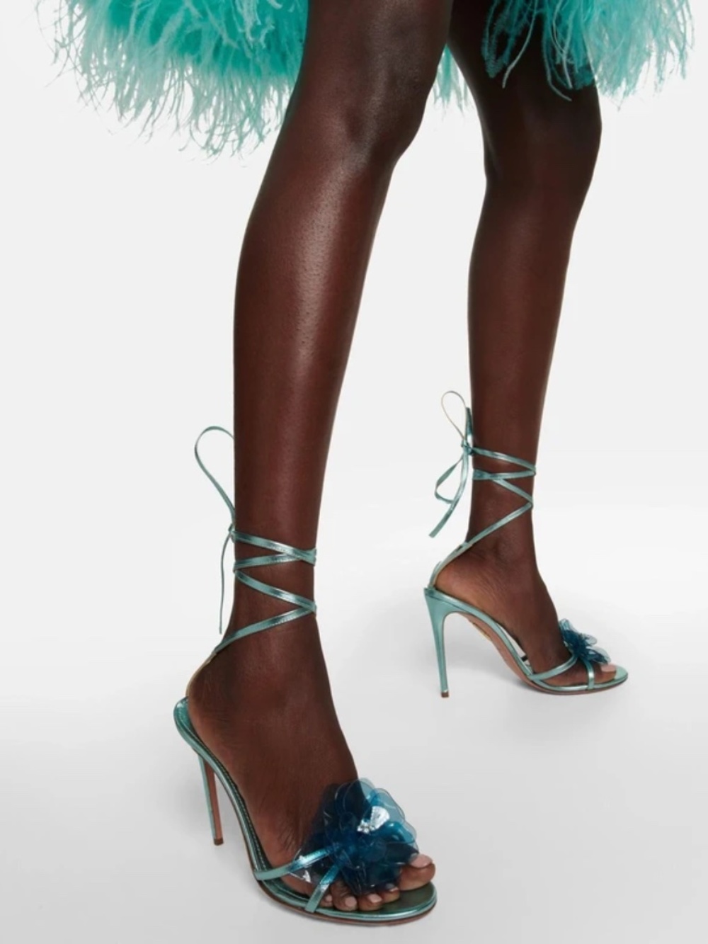 Aquazzura Zsa Zsa 105 sandals (size 39)